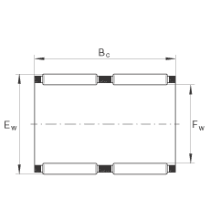 LᘼּܽM K62X70X40-ZW,  DIN 5405-1/ ISO 3030 ˜ʣp