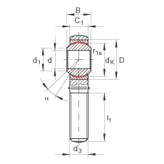 US GAKL8-PW,  DIN ISO 12 240-4 ˜ʣݼySo