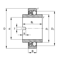 {S 11209-TVH,  DIN 630 ˜ʵҪߴ磬ȦL