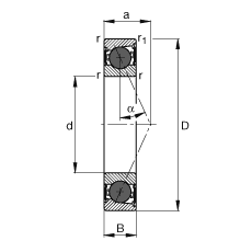 SS HCB71913-E-2RSD-T-P4S, {(dio)(ji)ɌԪb|  = 25㣬մ򣬃ɂ(c)ܷ⣬ǽ|ƹ