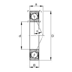 SS B7014-E-2RSD-T-P4S, {(dio)(ji)Ɍb|  = 25㣬ɂ(c)ܷ⣬ǽ|ƹ