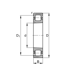 ΝLS 20209-K-TVP-C3, (j) DIN 635-1 (bio)(zhn)Ҫߴ, FףF 1:12