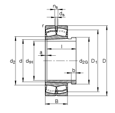 {(dio)ĝLS 21310-E1-K + AHX310, (j) DIN 635-2 (bio)(zhn)Ҫߴ, F׺ж