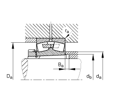 {(dio)ĝLS 23252-B-K-MB + H2352X, (j) DIN 635-2 ˜ʵҪߴ, F׺;o